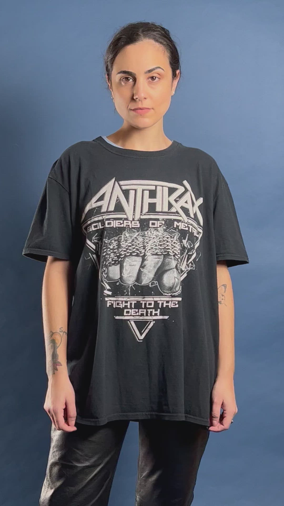 Vintage 2000s  ANTHRAX Band T-shirt