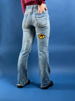 Load image into Gallery viewer, Vintage 1960s Orange Tab LEVI&#39;s Bootcut Jeans
