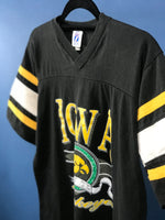 Load image into Gallery viewer, Vintage 1970s LOGO IOWA Hawkeyes Sports Tee
