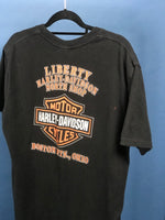 Load image into Gallery viewer, Vintage 00s HARLEY DAVIDSON Liberty Shop T-shirt
