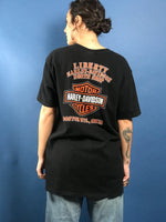 Load image into Gallery viewer, Vintage 00s HARLEY DAVIDSON Liberty Shop T-shirt
