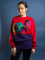 Load image into Gallery viewer, Vintage 1980s ESCADA by MARGARETA LEY Jumper w/ Embroidery
