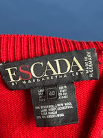 Load image into Gallery viewer, Vintage 1980s ESCADA by MARGARETA LEY Jumper w/ Embroidery
