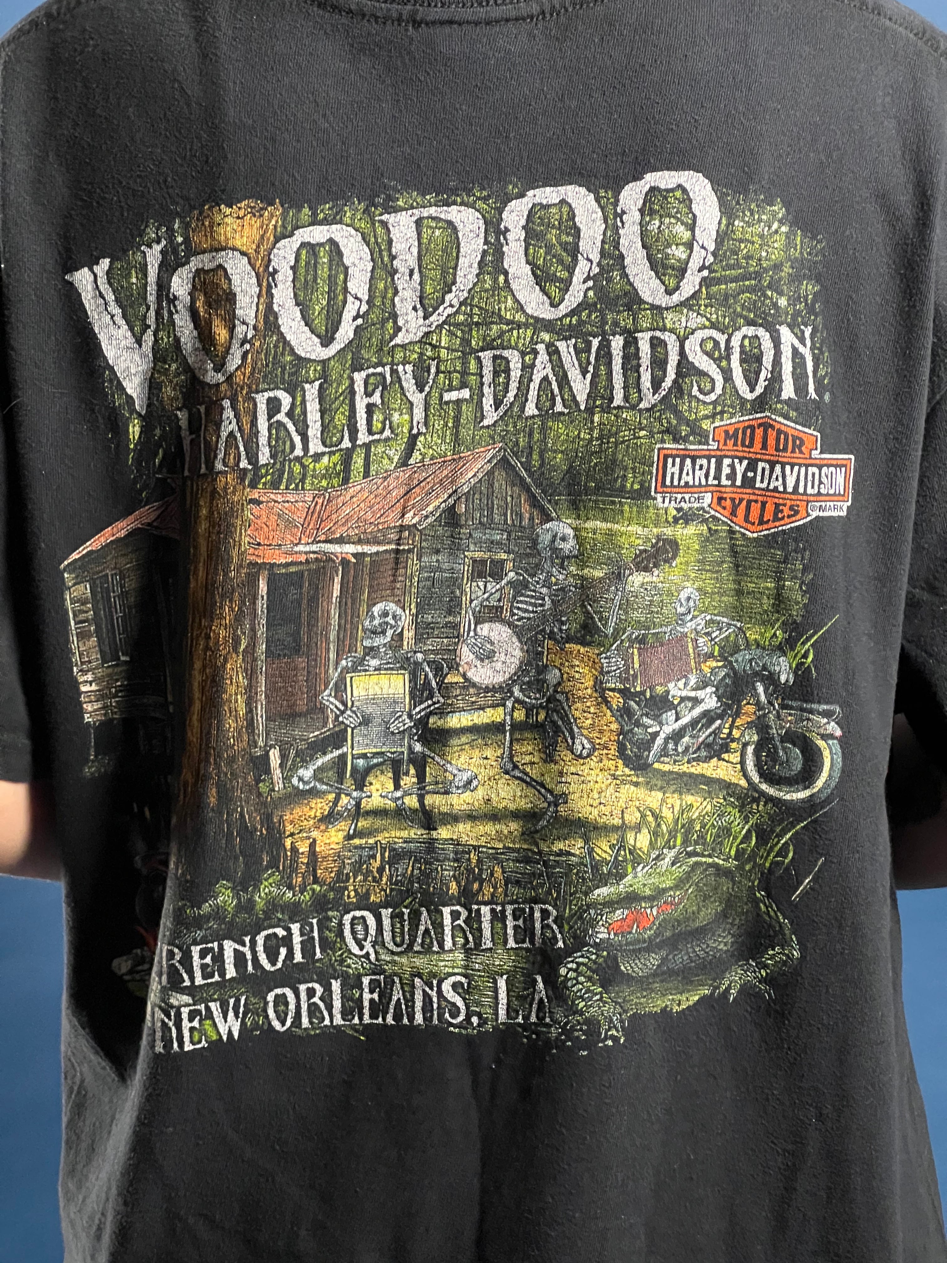 Vintage 1990s Harley Davidson New Orleans T-shirt