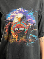 Load image into Gallery viewer, Vintage 2000s Harley Davidson T-shirt w/ Eagle Illustration
