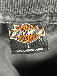 Vintage 2000s Harley Davidson T-shirt w/ Eagle Illustration