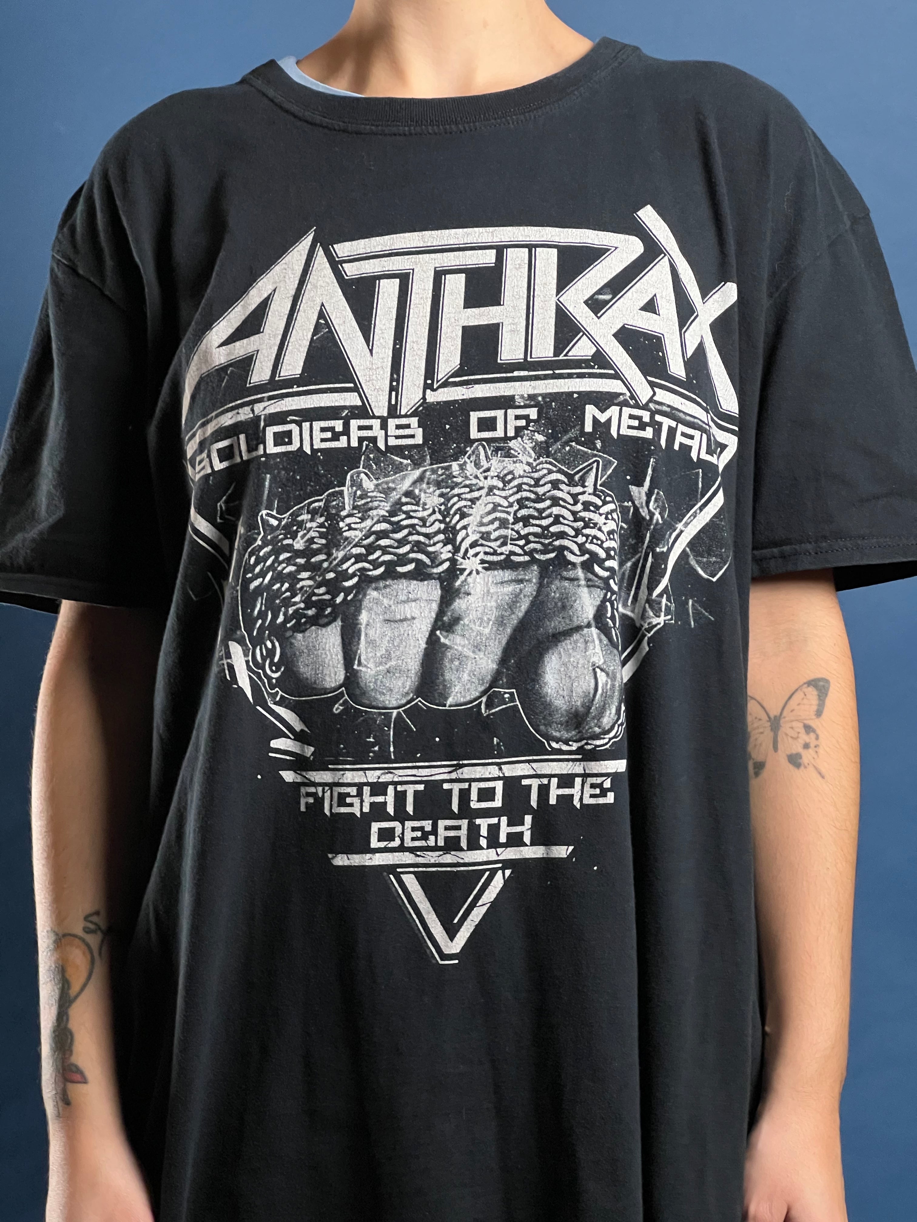 Vintage 2000s  ANTHRAX Band T-shirt