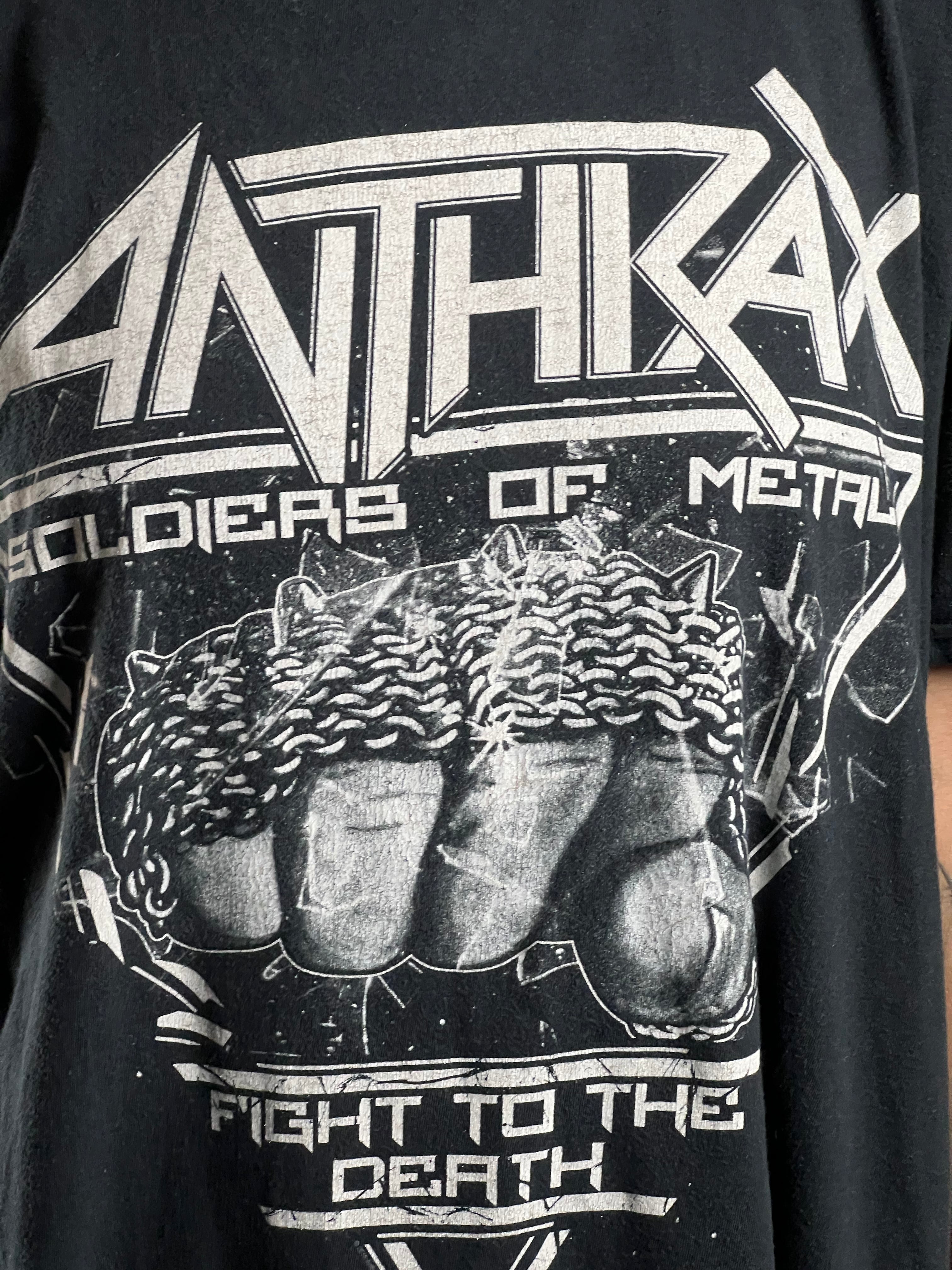 Vintage 2000s  ANTHRAX Band T-shirt