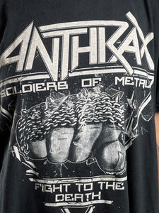 Vintage 2000s  ANTHRAX Band T-shirt