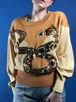 Load image into Gallery viewer, Vintage 1980s ESCADA by Margaretha Ley Knit Jumper
