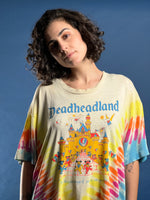 Load image into Gallery viewer, Vintage RARE 1992 Grateful Dead DEADHEADLAND Disneyland Parody T-shirt
