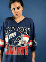 Load image into Gallery viewer, Vintage 1970s NFL New York GIANTS Jersey/Tshirt
