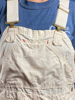 Load image into Gallery viewer, Vintage 1980s Distressed White CARHARTT Dungarees
