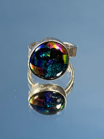 Load image into Gallery viewer, Vintage 1970s Mexican Glass work Bracelet &amp; Ring Set
