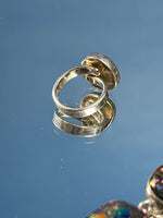 Load image into Gallery viewer, Vintage 1970s Mexican Glass work Bracelet &amp; Ring Set
