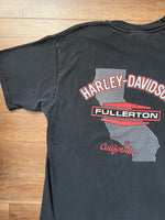 Load image into Gallery viewer, Vintage 1997 Harley Davidson T-shirt w/ Eagle Illustration
