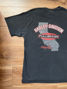 Vintage 1997 Harley Davidson T-shirt w/ Eagle Illustration