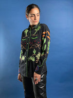 Load image into Gallery viewer, Vintage 1960s Rockmount Western Shirt w/ Embroidered Western Scenes
