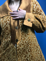 Load image into Gallery viewer, Vintage 1960s Lilli Ann Brocade Penny Lane Coat
