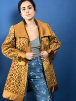 Load image into Gallery viewer, Vintage 1960s Lilli Ann Brocade Penny Lane Coat
