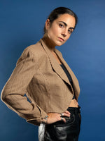 Load image into Gallery viewer, Vintage 1980s Christian Dior Wool Cropped Jacket
