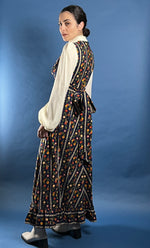 Load image into Gallery viewer, Vintage 1960s Prairie Floral Maxi Dress
