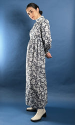 Load image into Gallery viewer, Vintage 1970s Prairie Boho Floral Maxi Dress
