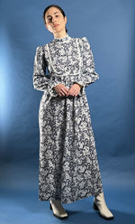 Load image into Gallery viewer, Vintage 1970s Prairie Boho Floral Maxi Dress
