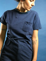 Load image into Gallery viewer, Vintage 1960s FRUIT of the LOOM Selvage Pocket T-shirt
