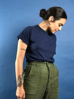 Load image into Gallery viewer, Vintage 1960s FRUIT of the LOOM Selvage Pocket T-shirt
