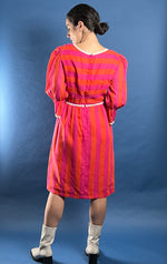 Load image into Gallery viewer, Vintage 1970s Richard Shops Stripe Prairie Dress
