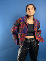 Load image into Gallery viewer, Vintage 1980s MISSONI Wool Abstract Pattern Jacket
