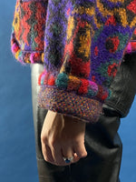 Load image into Gallery viewer, Vintage 1980s MISSONI Wool Abstract Pattern Jacket
