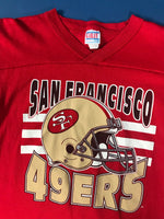 Load image into Gallery viewer, Vintage 1970s SAN FRANCISCO 49ERS American Football 50/50 Jersey
