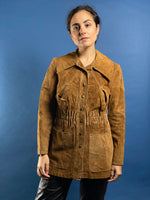 Load image into Gallery viewer, Vintage 1960s Sears Suede Leather Mod Jacket
