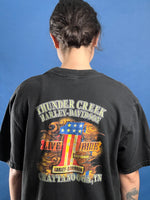 Load image into Gallery viewer, Vintage 2006 Harley Davidson T-shirt w/ Engine Illustration
