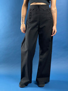 Vintage 1970s US Navy Uniform Trousers