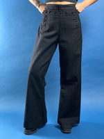 Load image into Gallery viewer, Vintage 1970s US Navy Uniform Trousers
