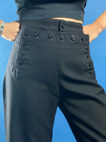 Load image into Gallery viewer, Vintage 1970s US Navy Uniform Trousers
