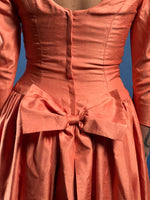 Load image into Gallery viewer, Vintage 1980s Organza Coral Maxi Dress
