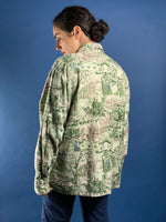 Load image into Gallery viewer, Vintage 1970s Cotton Novelty Print Shirt
