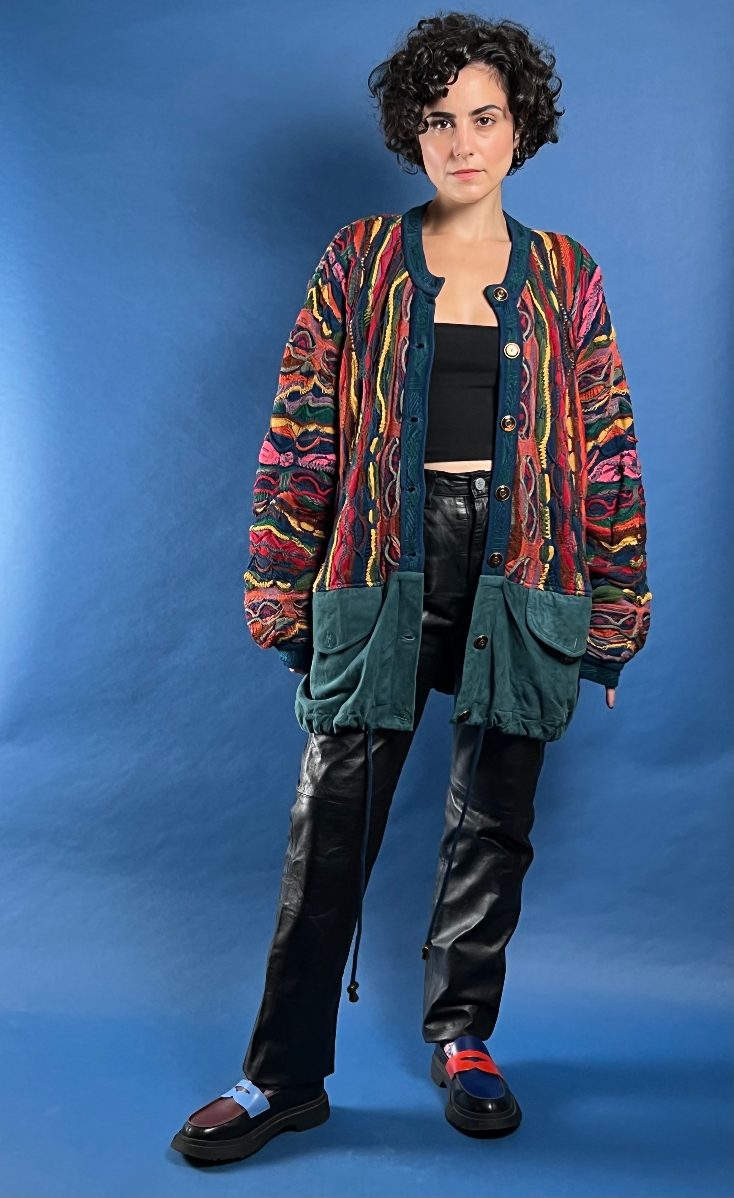 Vintage 1980s COOGI Knit Jacket