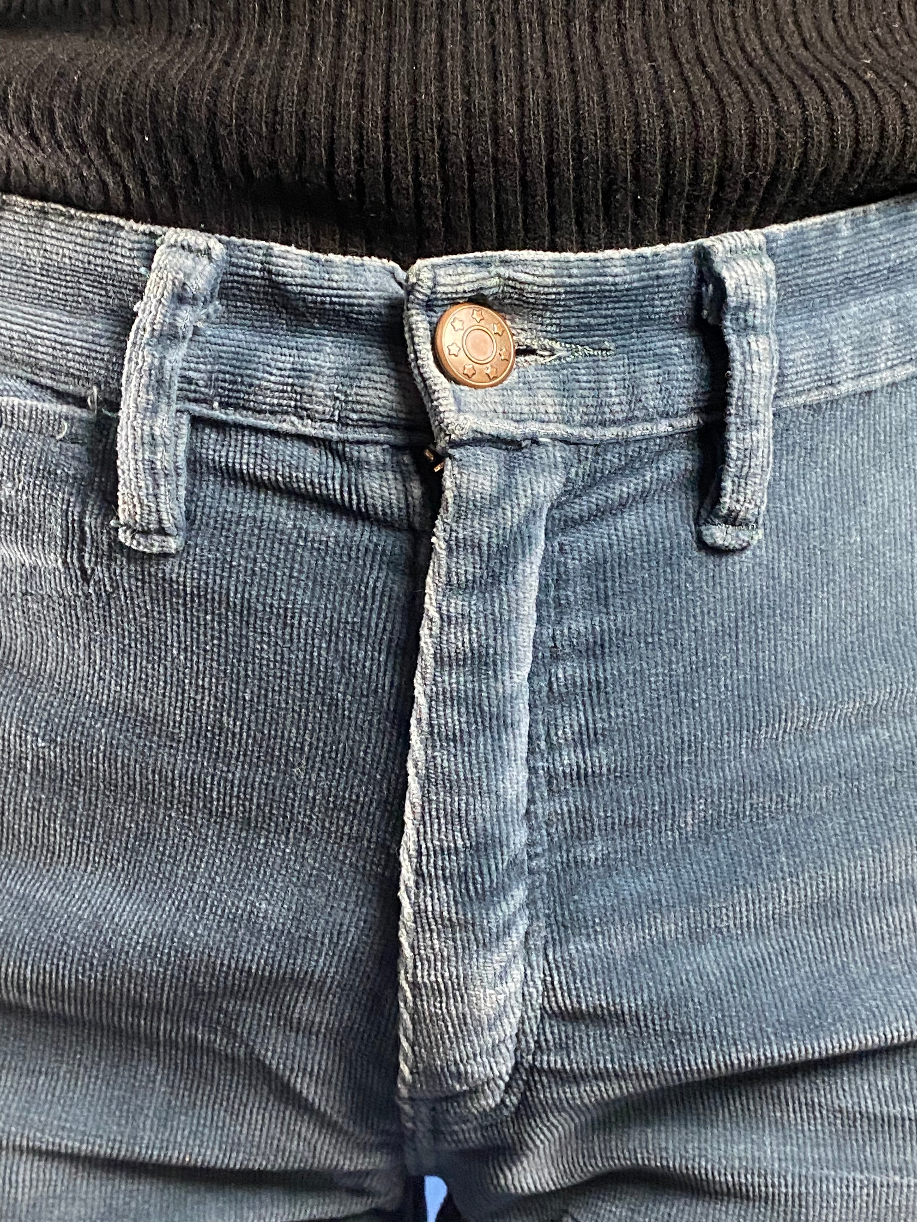 Vintage 1970s Corduroy Flare Trousers