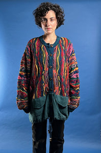 Vintage 1980s COOGI Knit Jacket