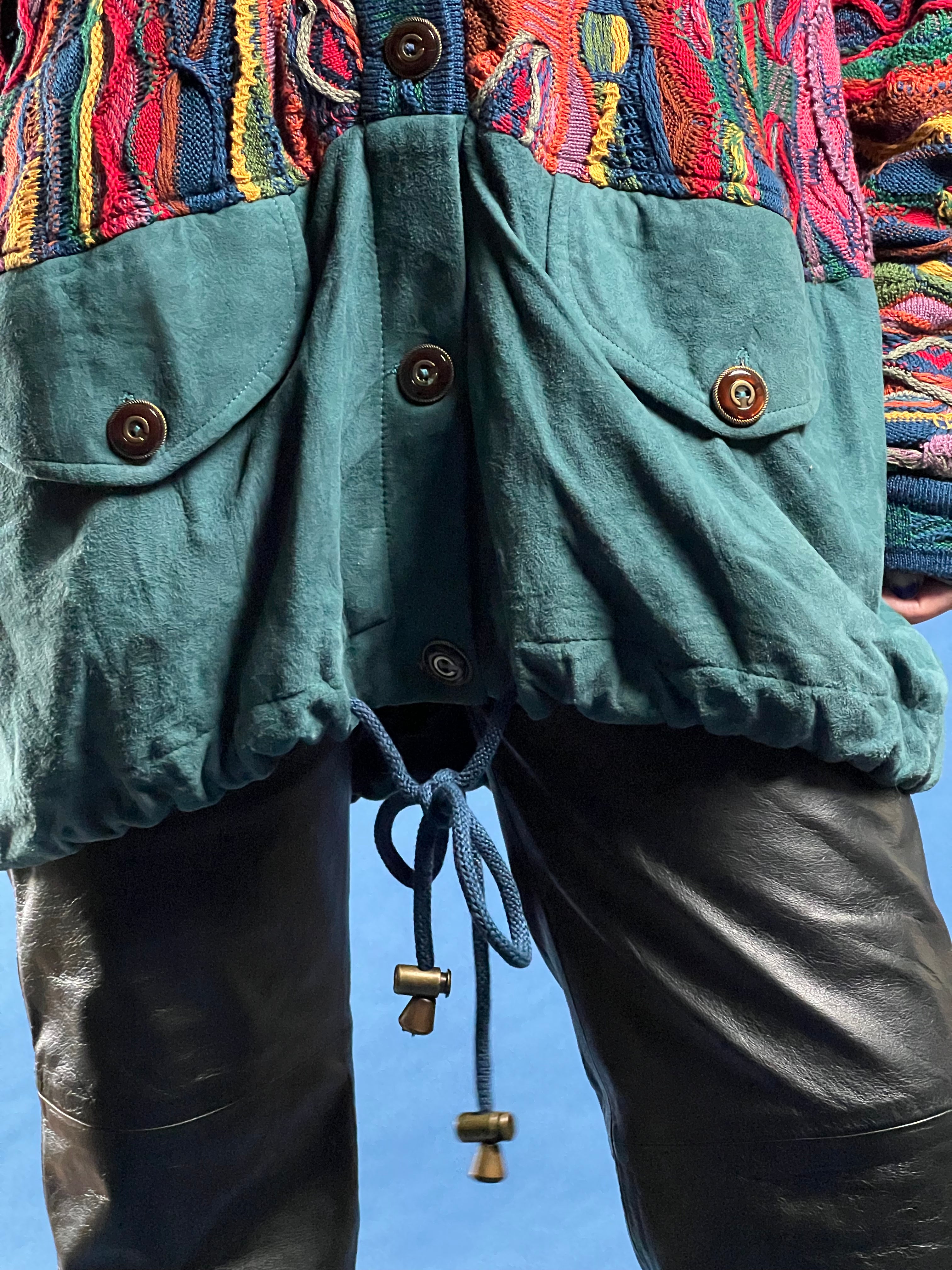 Vintage 1980s COOGI Knit Jacket