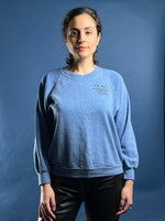 Load image into Gallery viewer, Vintage 1970s Blue 50/50 Sweatshirt w/ Seal Team One Graphic
