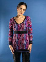 Load image into Gallery viewer, Vintage 1990s COOGI Sweater Dress w/ Belt
