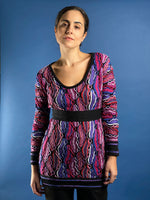 Load image into Gallery viewer, Vintage 1990s COOGI Sweater Dress w/ Belt
