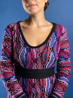 Load image into Gallery viewer, Vintage 1990s COOGI Sweater Dress w/ Belt
