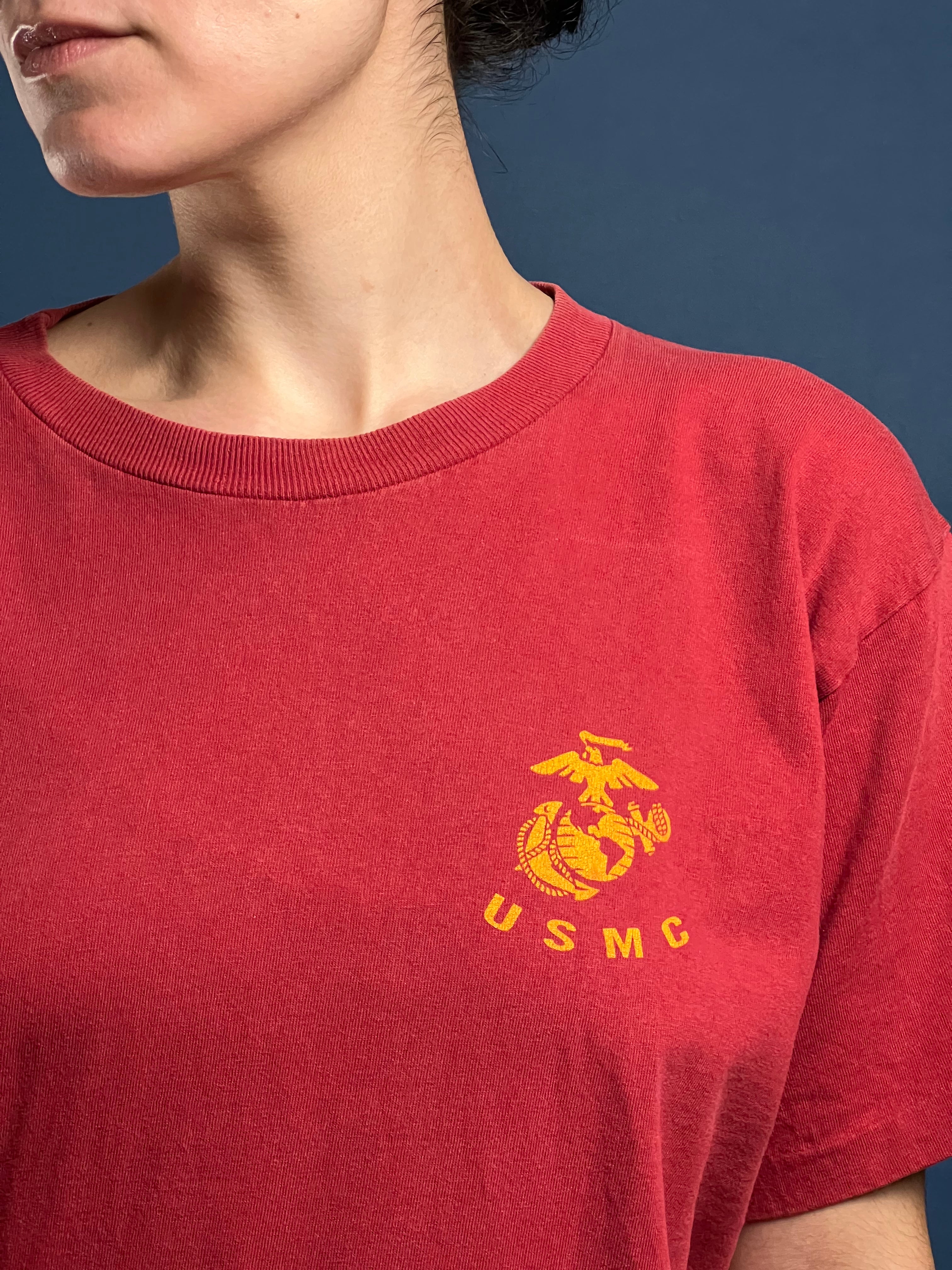 Vintage 1990s USMC Marines Single Stitch T-shirt